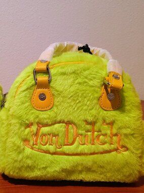 VonDutch Sherbet Furry Mini "Bowling Bag"